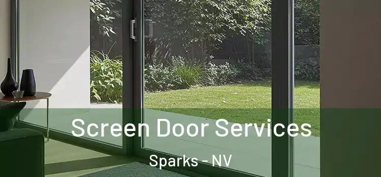 Screen Door Services Sparks - NV